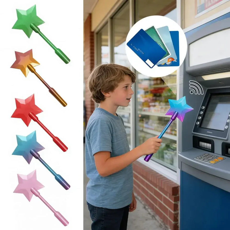 #1 Fairy Wand Credit Card Holder