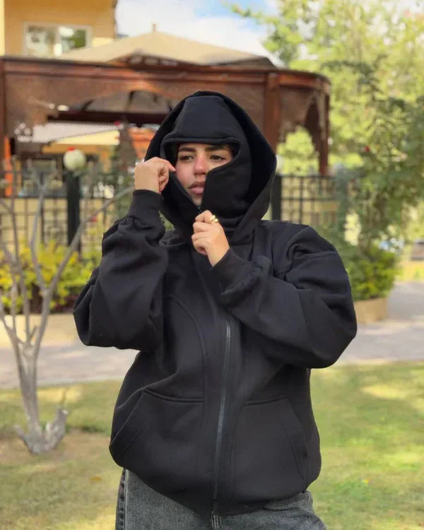 T-H-E Zipped Hoodie (unisex)