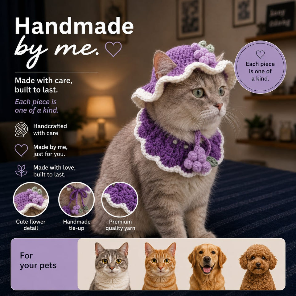 Crochet Pet Hats