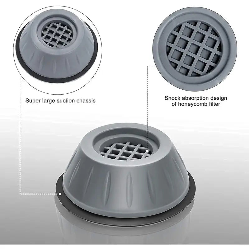 Anti-Vibration Washer Pads (4-Pack)