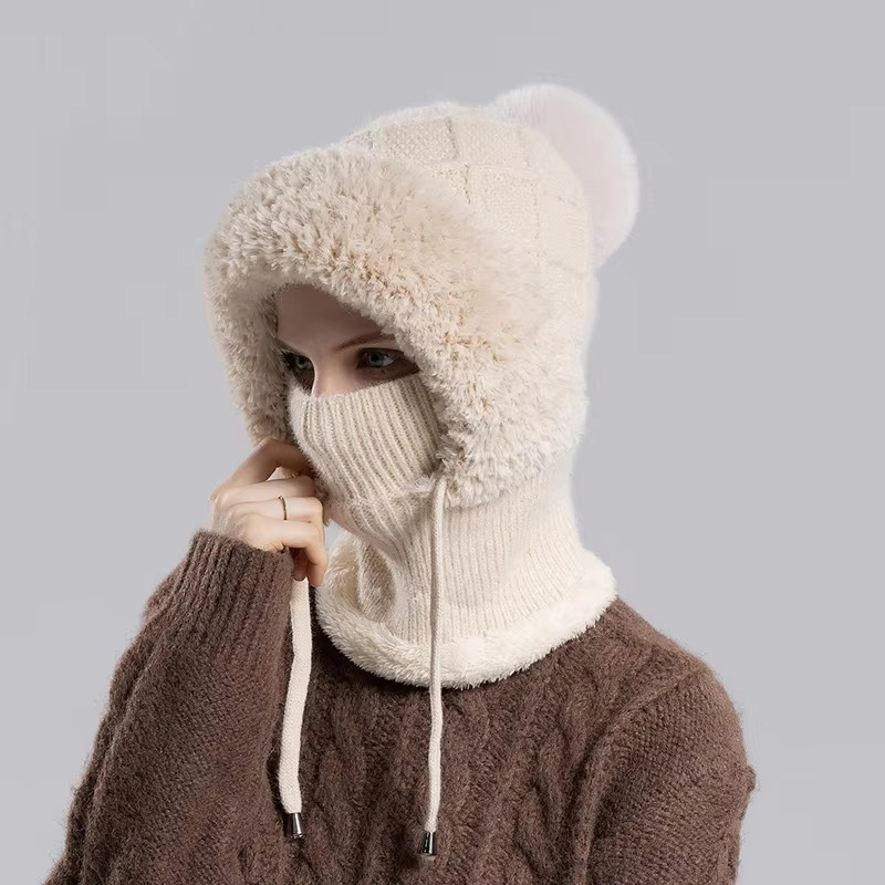 Winter 3-in-1 Knitted Hat