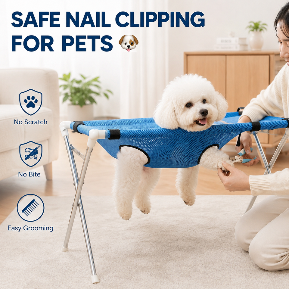 Foldable Pet Grooming Hammock