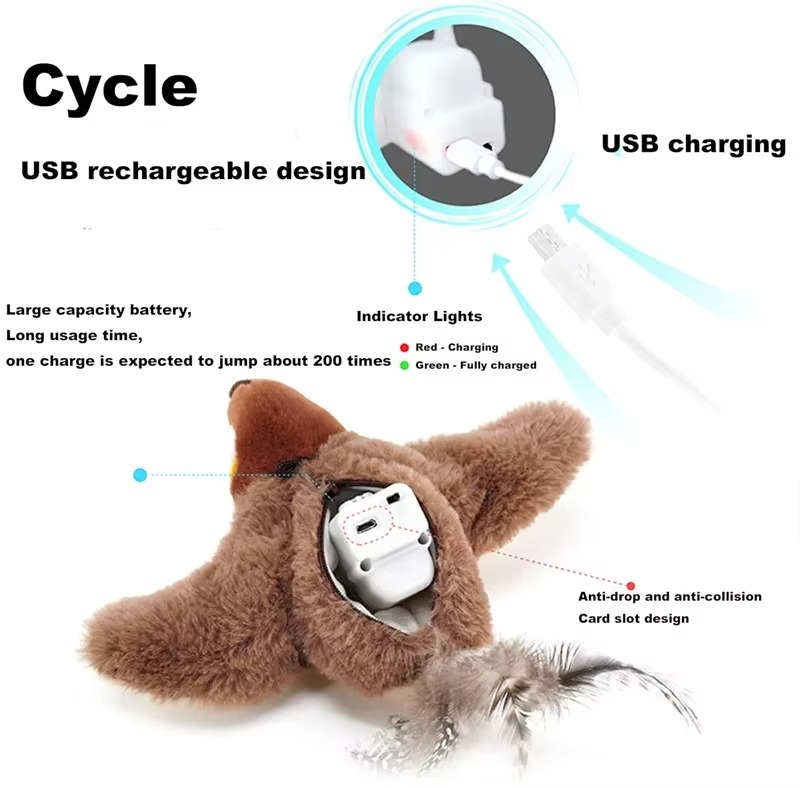 FlappyChase Interactive Cat Toy