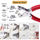 Versatile Metal Snap Kit