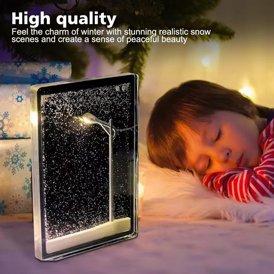 The Magic Snow Lamp