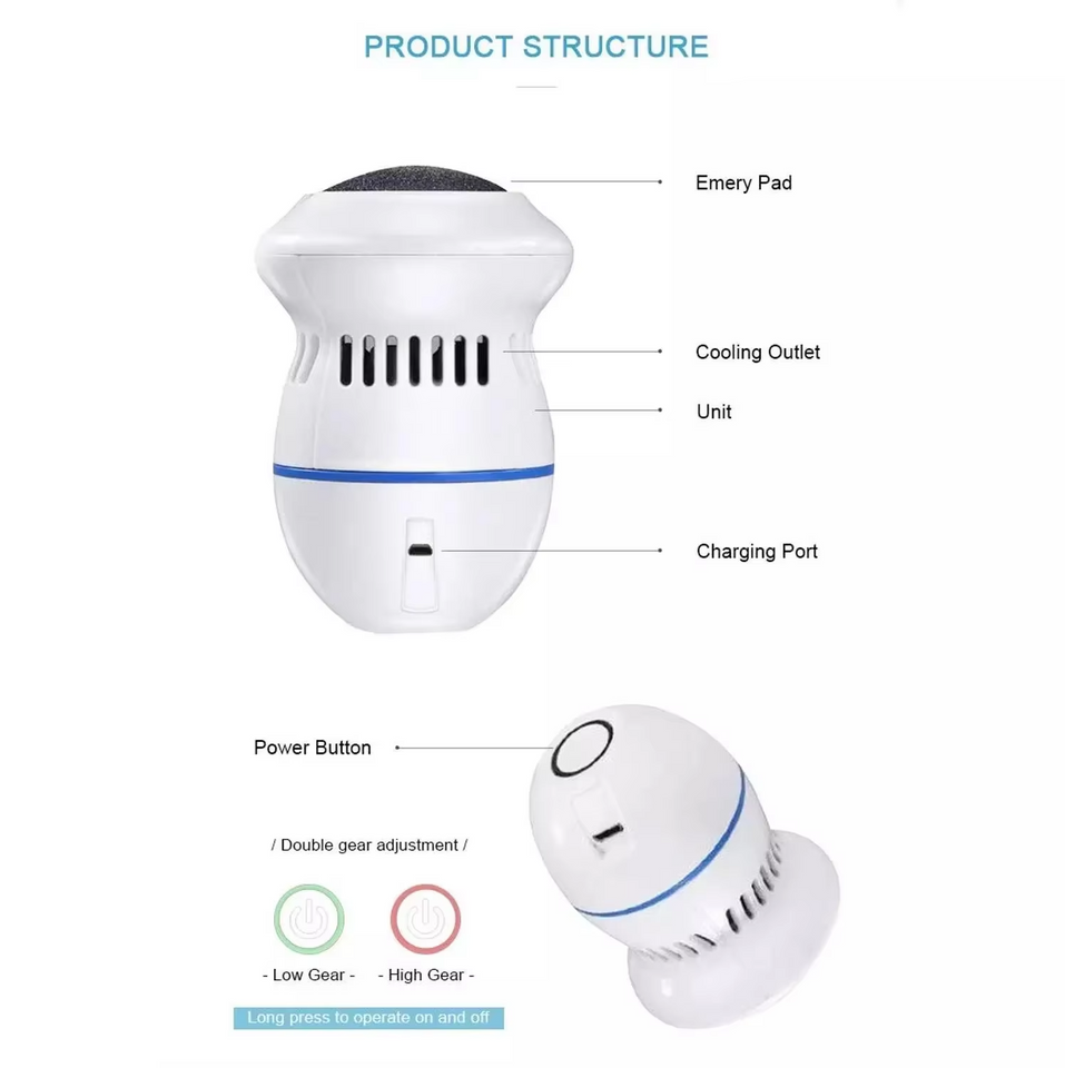 Electric Foot Callus Remover for Dead Skin Portable