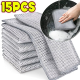 Double Layer Steel Scrub Cloth