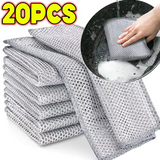 Double Layer Steel Scrub Cloth