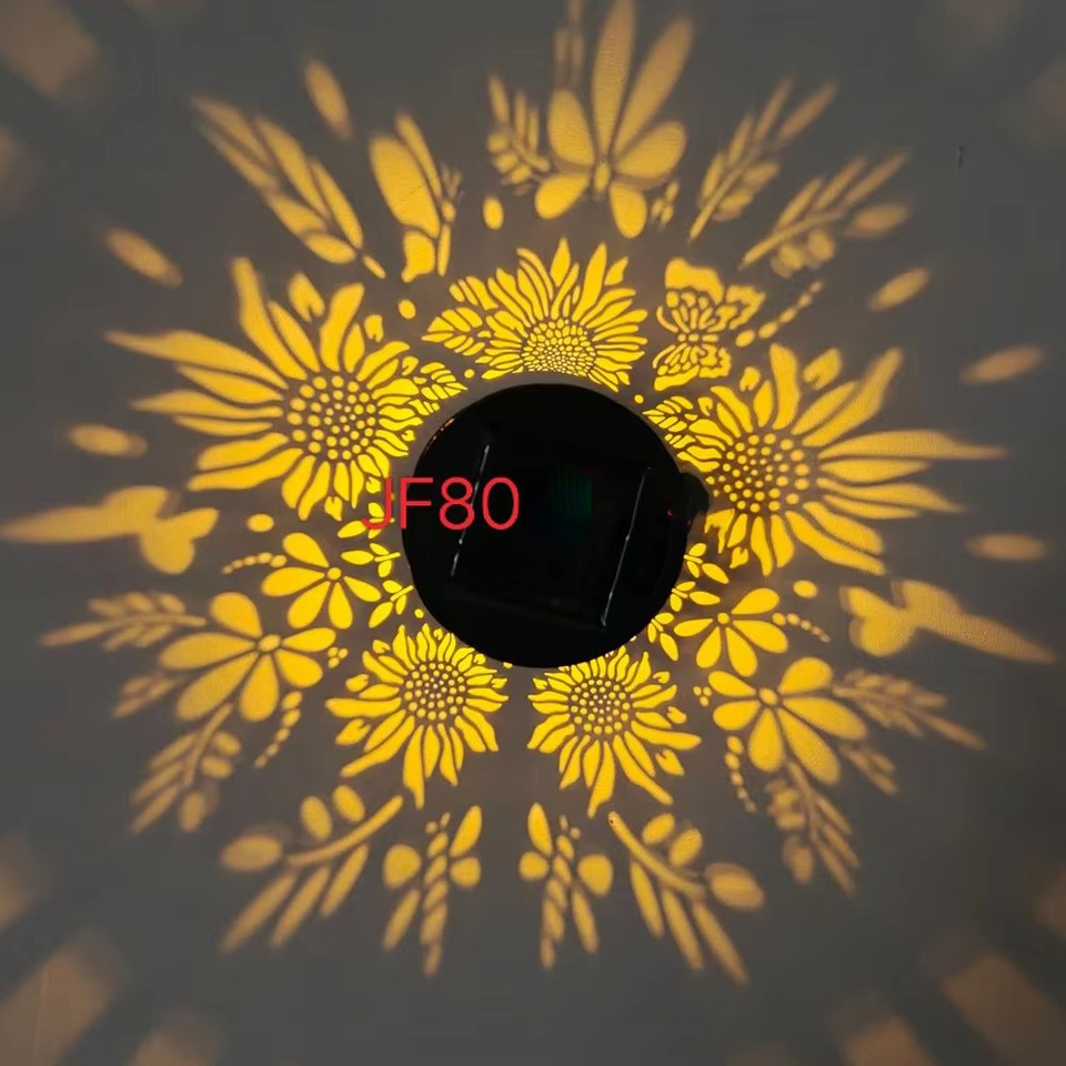 Seven-Color Changing Solar Wall Lamp