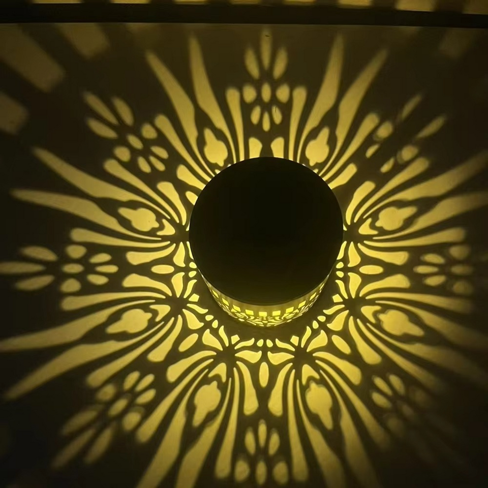 Seven-Color Changing Solar Wall Lamp