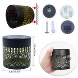 Seven-Color Changing Solar Wall Lamp