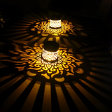 Seven-Color Changing Solar Wall Lamp