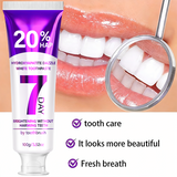 Pasta de dientes blanqueadora morada Real Glow™