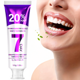Pasta de dientes blanqueadora morada Real Glow™