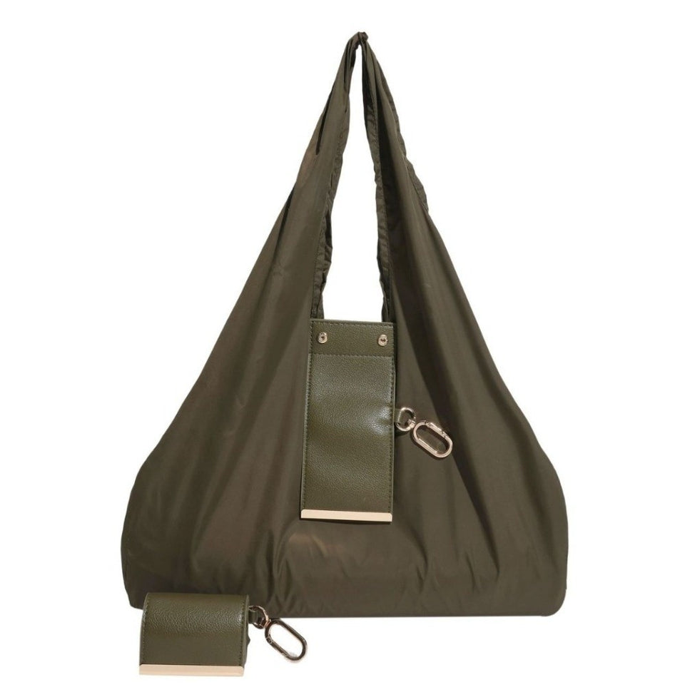 Foldable Keychain Tote Bag