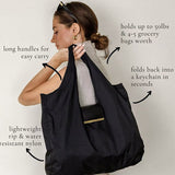 Foldable Keychain Tote Bag