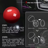 Car One Click Start Button 2Pcs, 4Pcs, 8Pcs