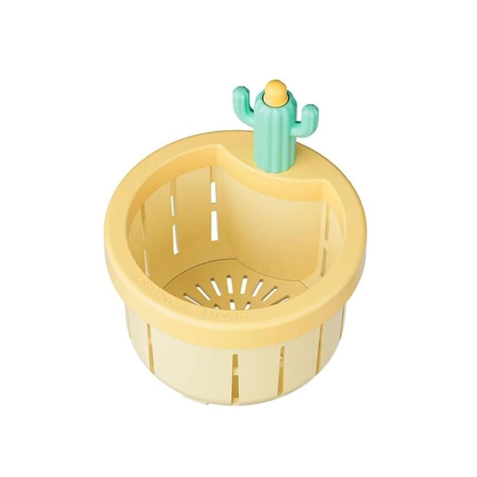 Sink Drain Basket Cartoon Cactus