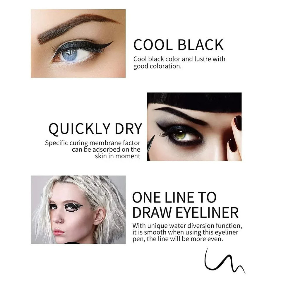 Multicolor Waterproof Gel Eyeliner Set