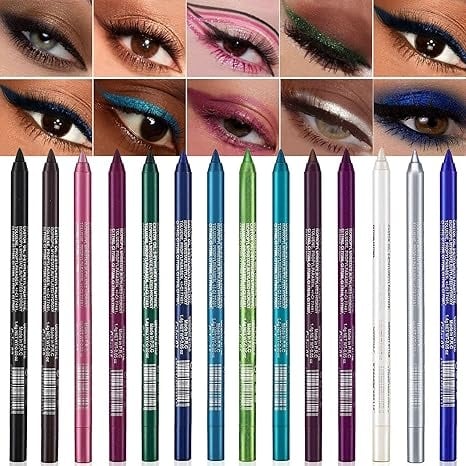 Multicolor Waterproof Gel Eyeliner Set