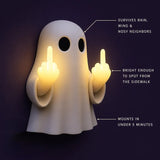 Halloween Ghost Middle Finger Glow Night Light