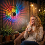 Seven-Color Changing Solar Wall Lamp