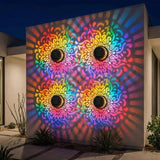 Seven-Color Changing Solar Wall Lamp